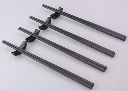 Alloy Non-Slip Chopsticks with Ornate Decorations