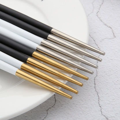 Contemporary Stainless Steel Chopsticks (1 pair)
