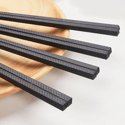 Alloy Non-Slip Chopsticks with Ornate Decorations